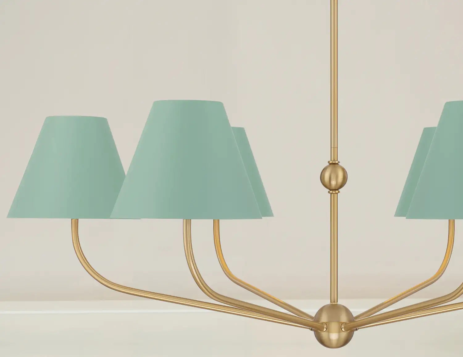 CRYSTORAMA, XAVIER GREEN CHANDELIER, CHANDELIER LIGHT