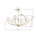 CRYSTORAMA, XAVIER CHANDELIER, CHANDELIER LIGHT