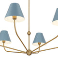 CRYSTORAMA, XAVIER BLUE CHANDELIER, CHANDELIER LIGHT
