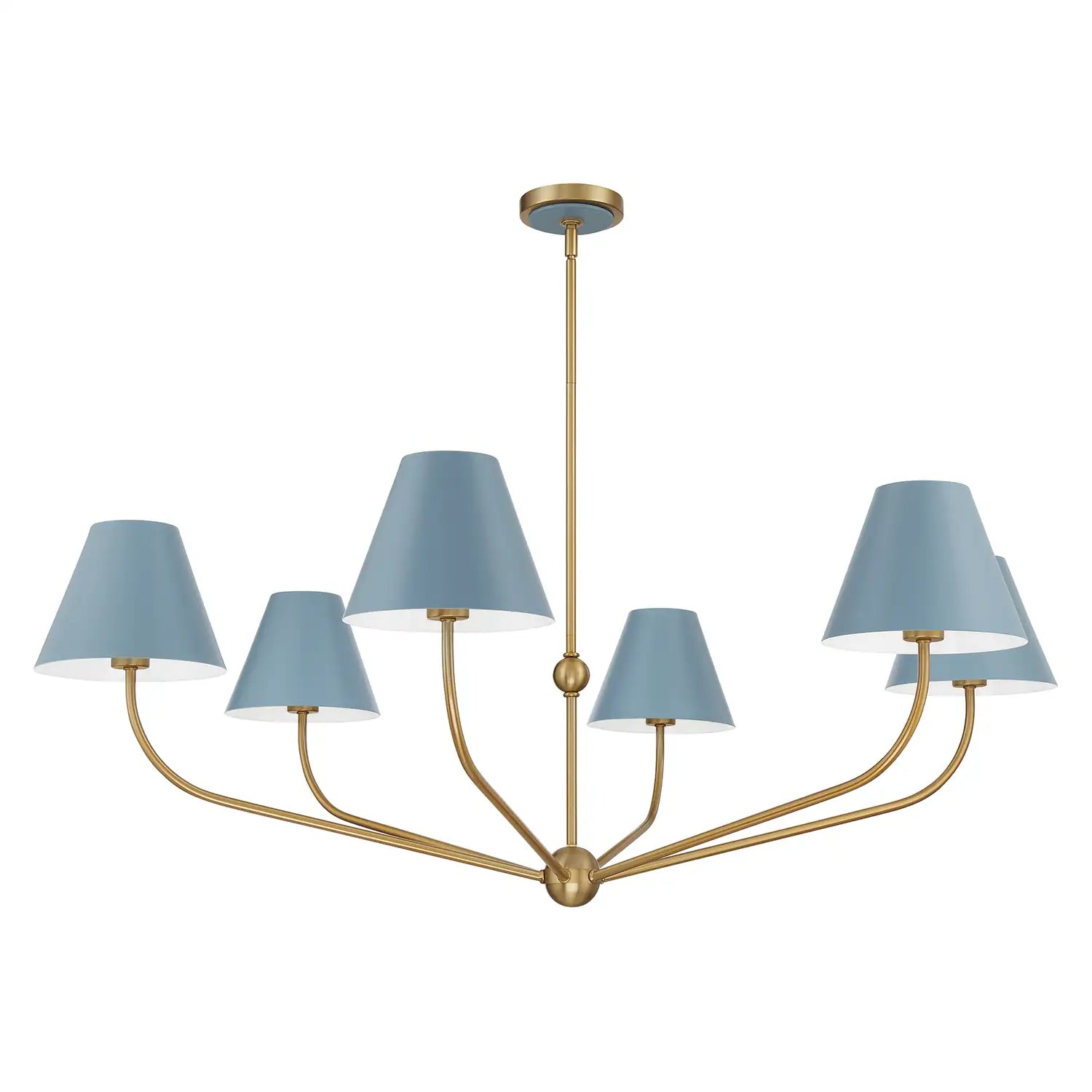 CRYSTORAMA, XAVIER BLUE CHANDELIER, CHANDELIER LIGHT