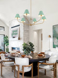 CRYSTORAMA, XAVIER GREEN CHANDELIER, CHANDELIER LIGHT
