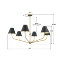 CRYSTORAMA, XAVIER CHANDELIER, CHANDELIER LIGHT