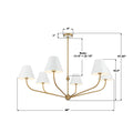 CRYSTORAMA, XAVIER CHANDELIER, CHANDELIER LIGHT