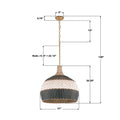 CRYSTORAMA, ZANZIBAR SOFT PENDANT, PENDANT LIGHT