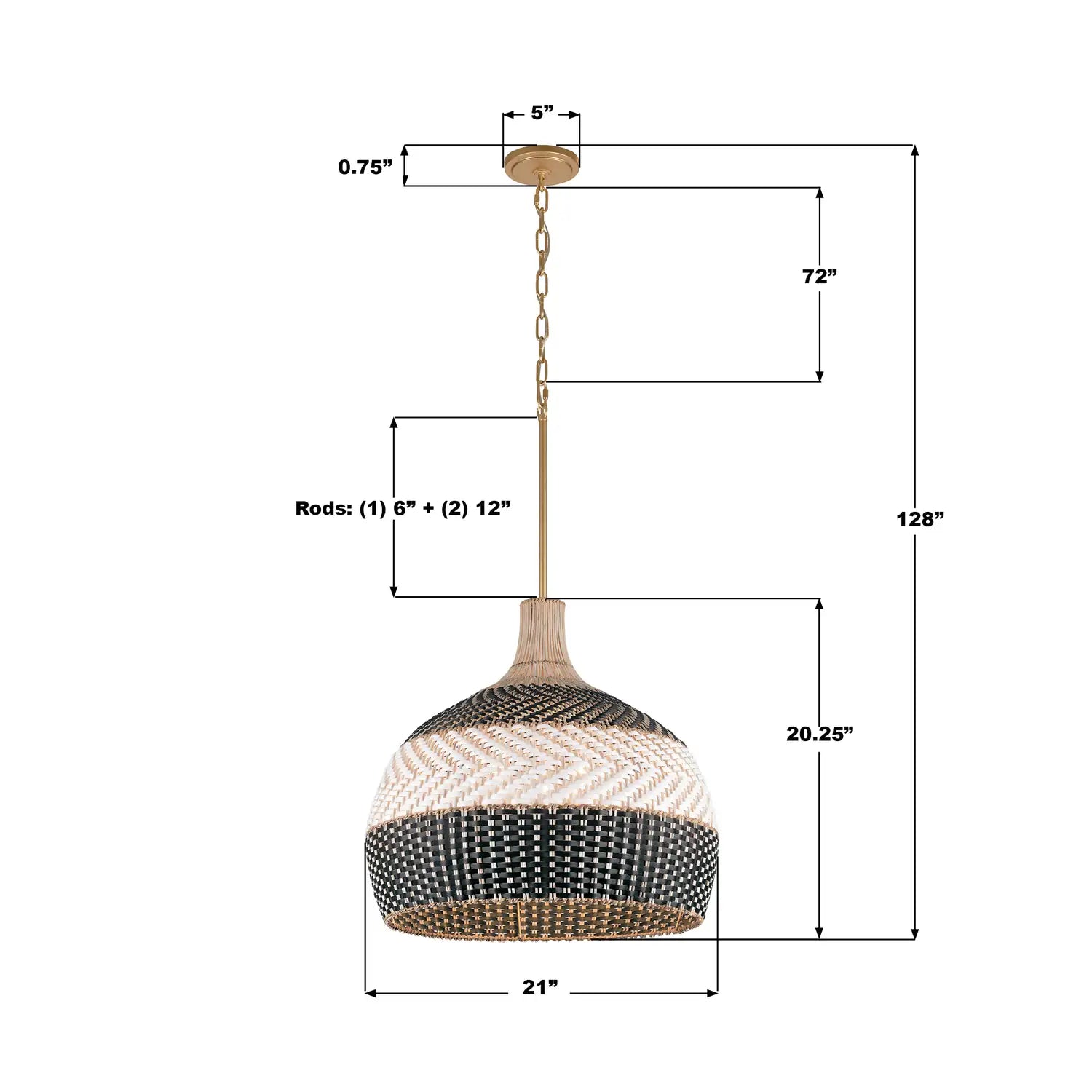 CRYSTORAMA, ZANZIBAR SOFT PENDANT, PENDANT LIGHT