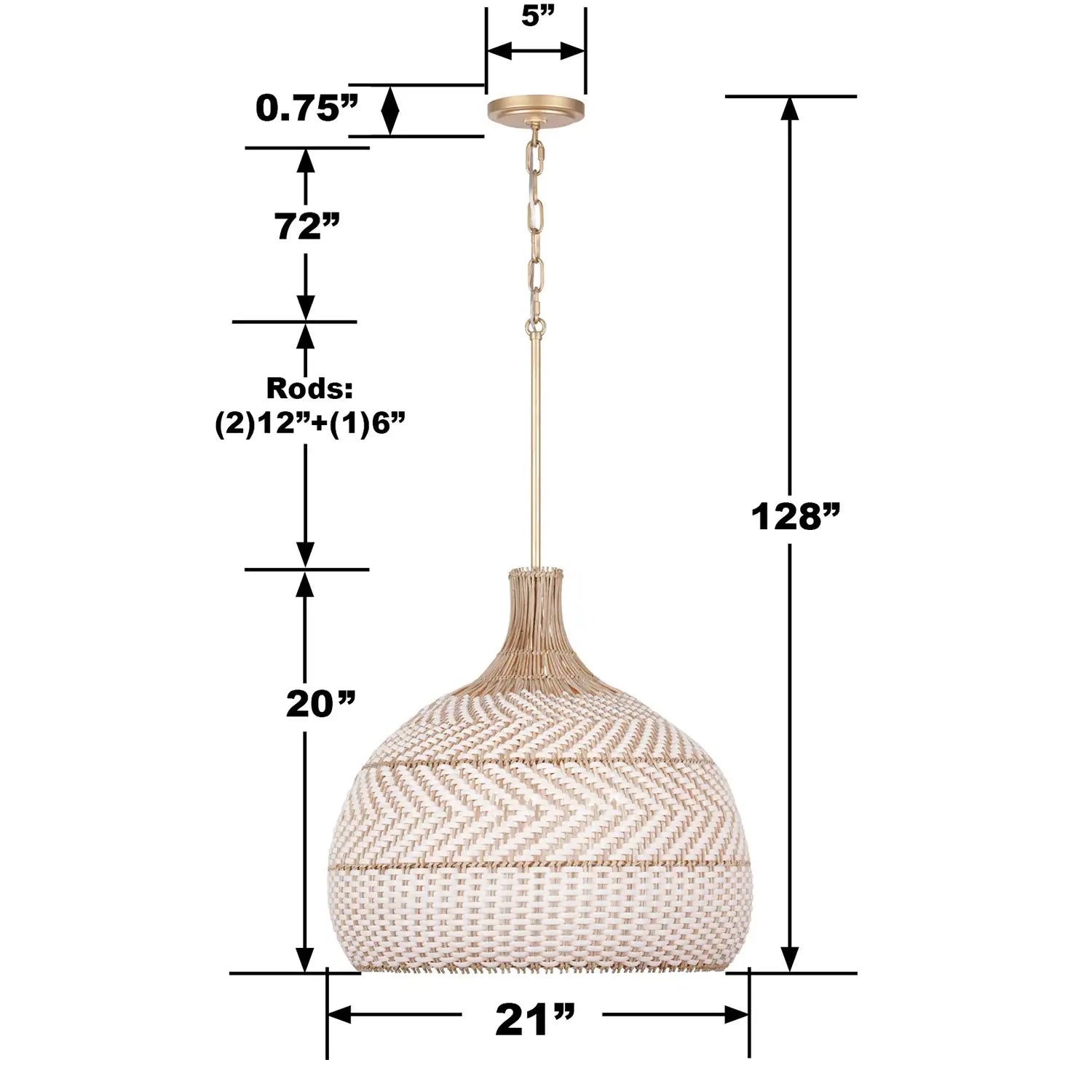 CRYSTORAMA, ZANZIBAR SOFT PENDANT, PENDANT LIGHT