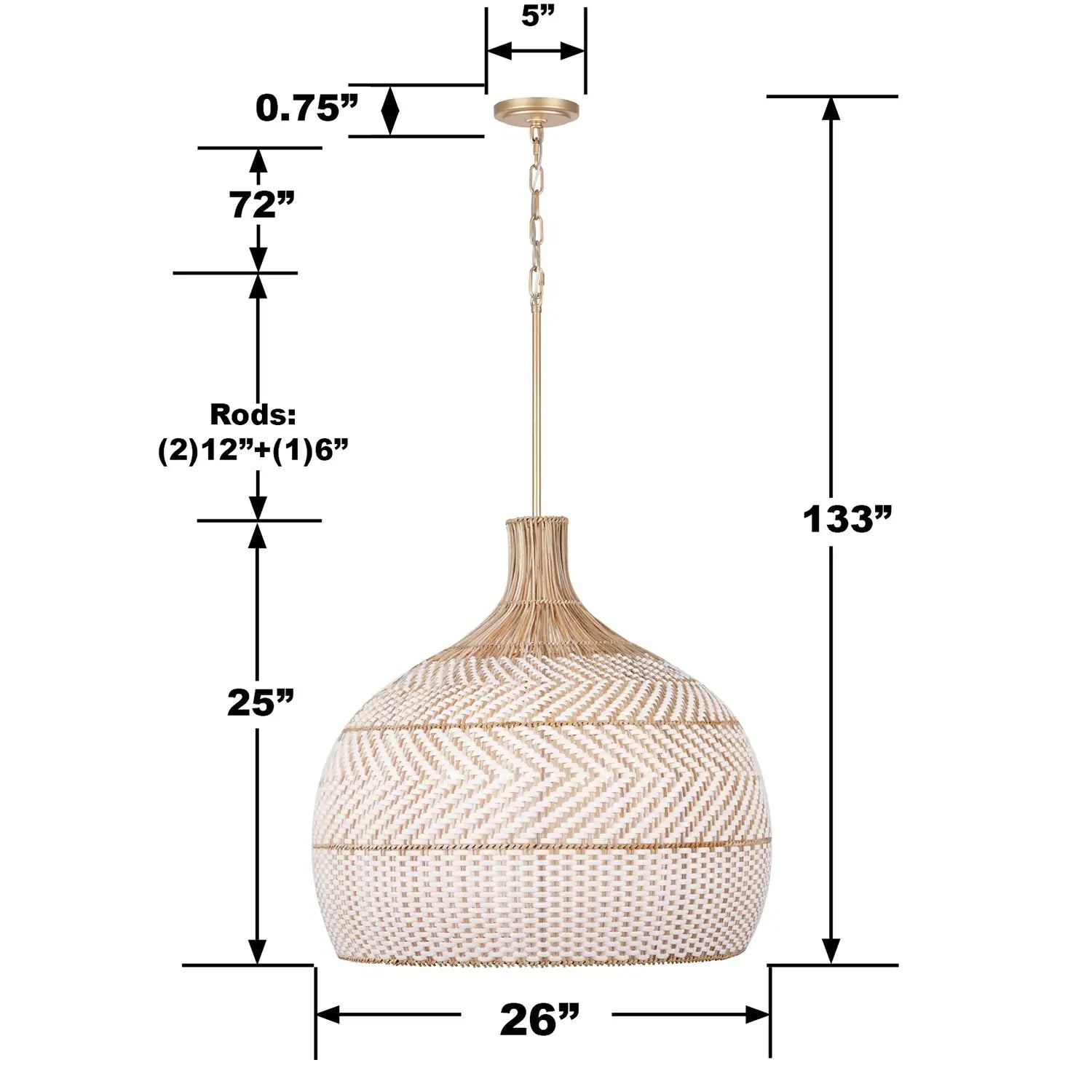 CRYSTORAMA, ZANZIBAR SOFT PENDANT, PENDANT LIGHT