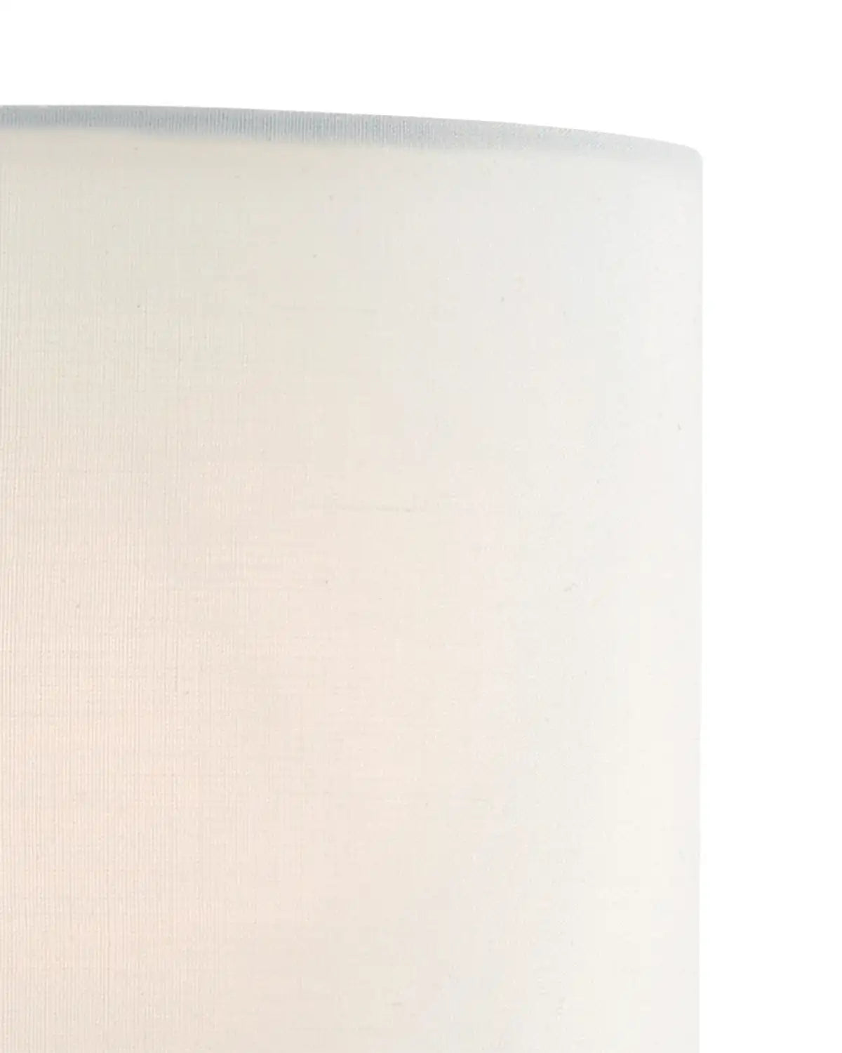 CURREY & COMPANY COTTON DRUM CHANDELIER SHADE