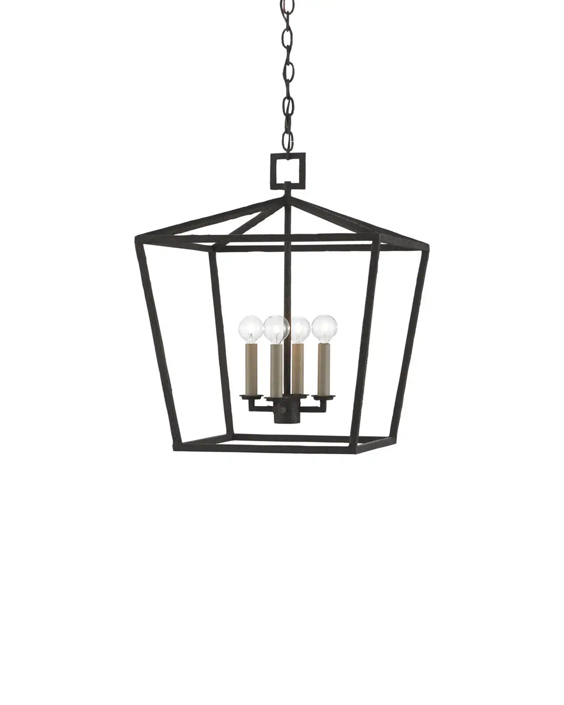 CURREY & COMPANY COTTON DRUM CHANDELIER SHADE