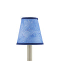 CURREY & COMPANY MARBLE BLUE PAPER TAPERED CHANDELIER SHADE | 0900-0013