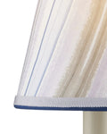 CURREY & COMPANY MARBLE LAVENDER PAPER TAPERED CHANDELIER SHADE | 0900-0017