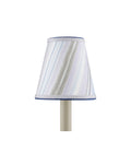 CURREY & COMPANY MARBLE LAVENDER PAPER TAPERED CHANDELIER SHADE | 0900-0017