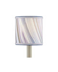 CURREY & COMPANY MARBLE LAVENDER PAPER DRUM CHANDELIER SHADE | 0900-0018