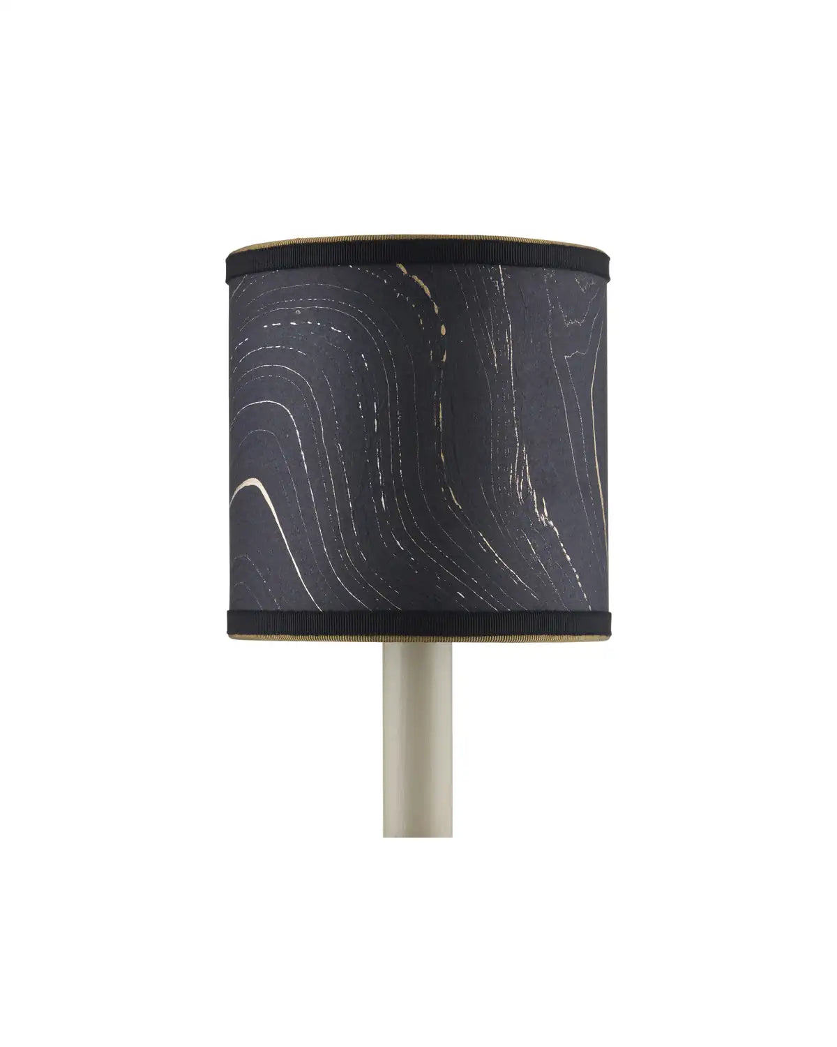 CURREY & COMPANY MARBLE PAPER DRUM CHANDELIER SHADE