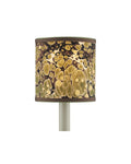 CURREY & COMPANY MARBLE GREEN PAPER DRUM CHANDELIER SHADE | 0900-0022