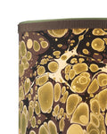 CURREY & COMPANY MARBLE GREEN PAPER DRUM CHANDELIER SHADE | 0900-0022