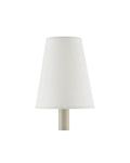 CURREY & COMPANY FINE GRASSCLOTH TAPERED CHANDELIER SHADE
