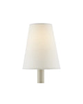 CURREY & COMPANY FINE GRASSCLOTH TAPERED CHANDELIER SHADE