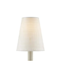 CURREY & COMPANY FINE GRASSCLOTH TAPERED CHANDELIER SHADE