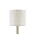 CURREY & COMPANY FINE GRASSCLOTH DRUM CHANDELIER SHADE
