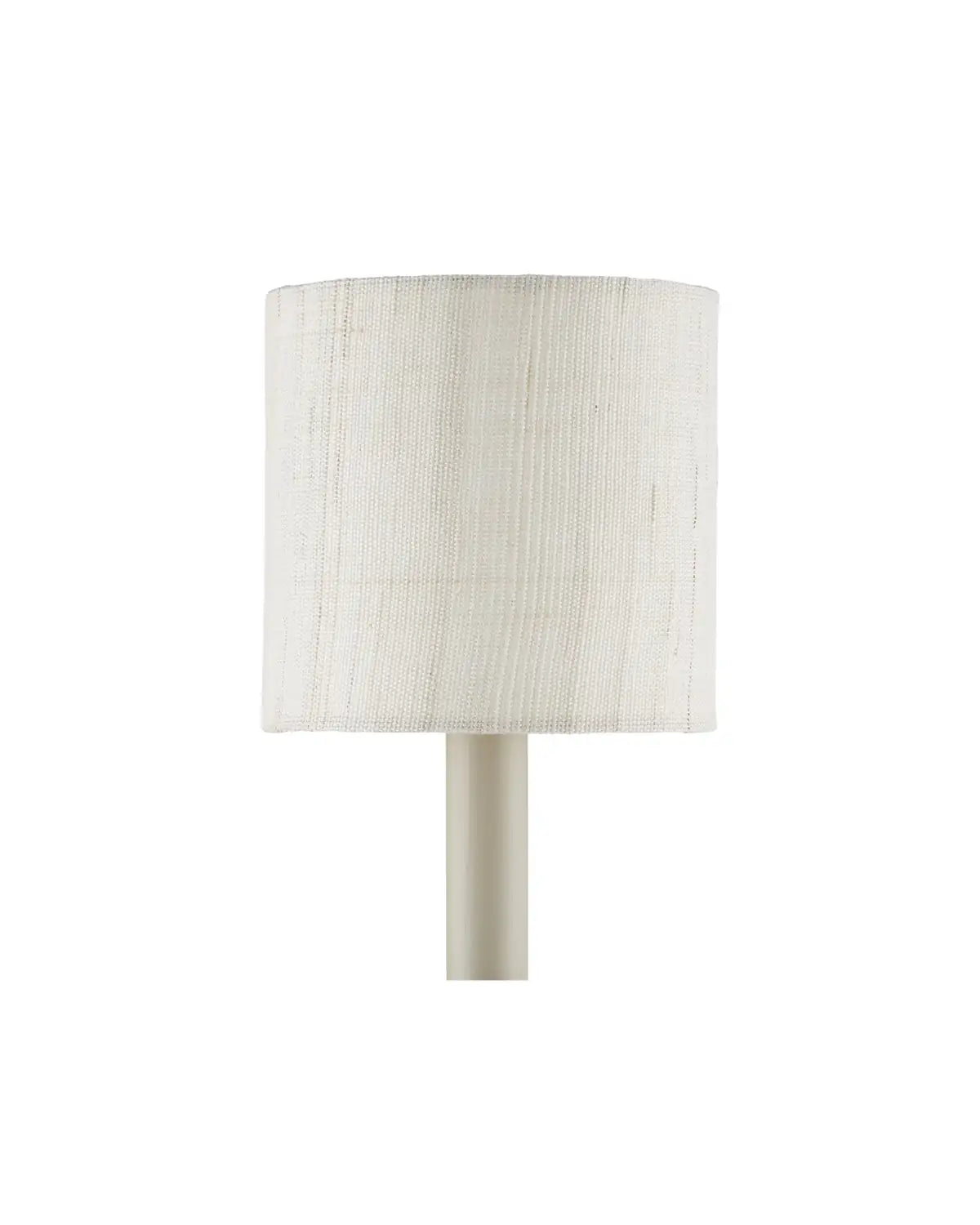 CURREY & COMPANY FINE GRASSCLOTH DRUM CHANDELIER SHADE