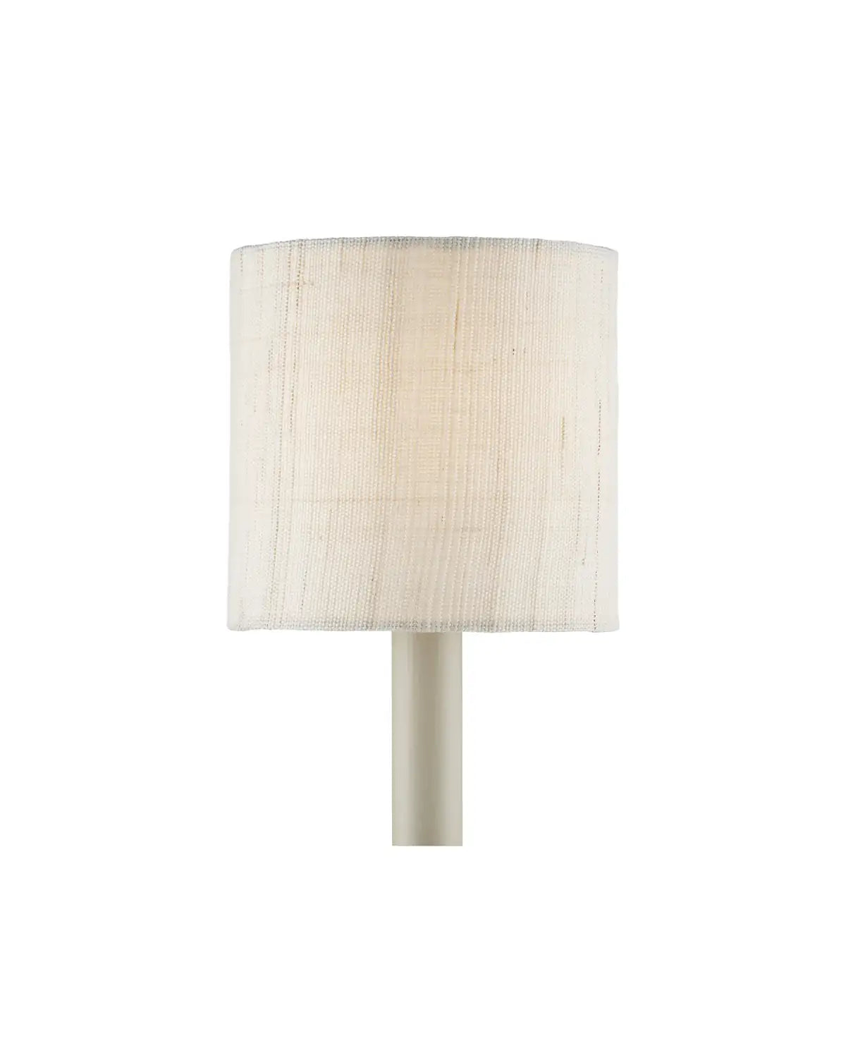 CURREY & COMPANY FINE GRASSCLOTH DRUM CHANDELIER SHADE