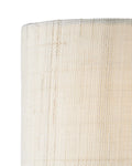 CURREY & COMPANY FINE GRASSCLOTH DRUM CHANDELIER SHADE