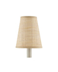 CURREY & COMPANY GRASSCLOTH TAPERED CHANDELIER SHADE | 0900-0027