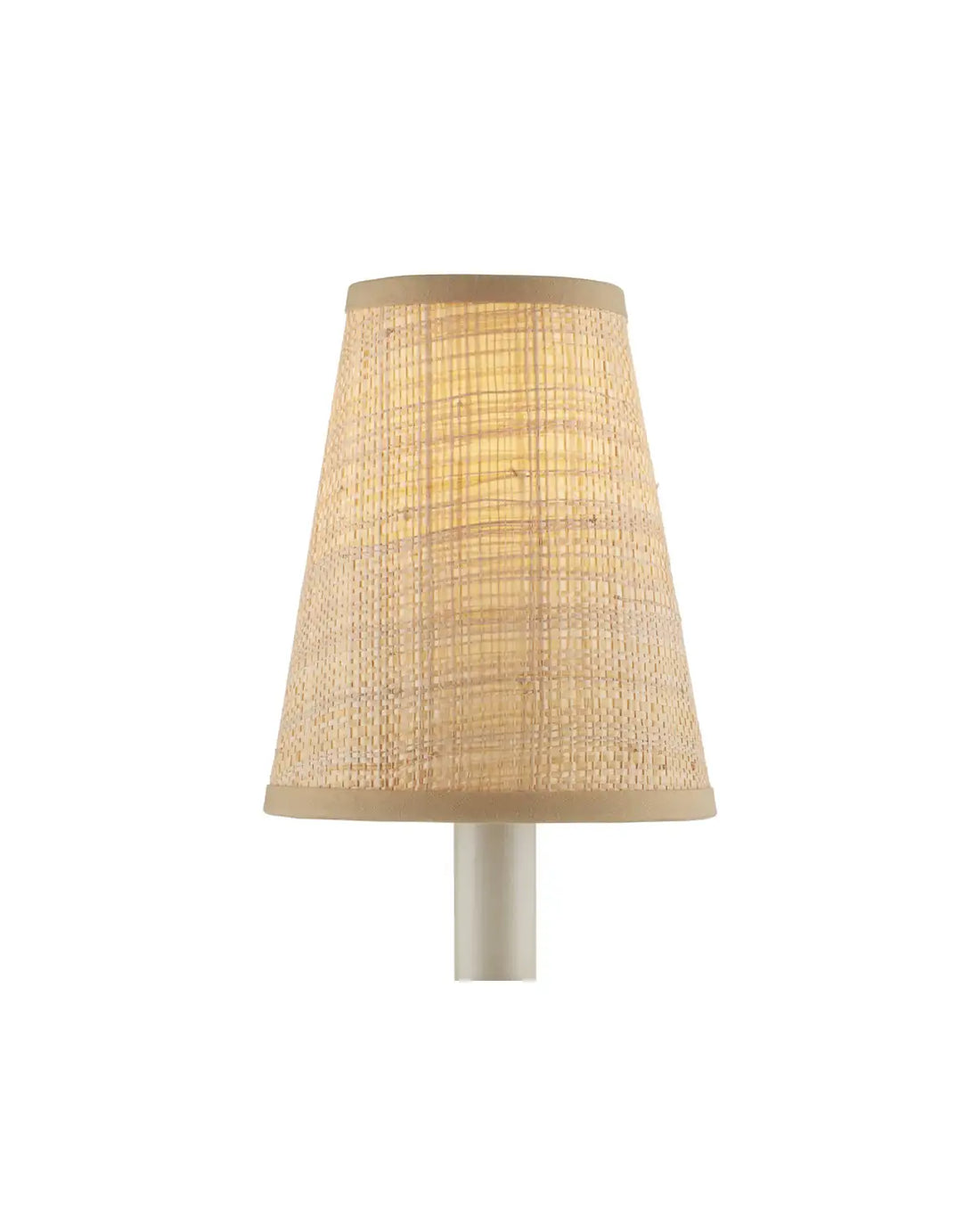 CURREY & COMPANY GRASSCLOTH TAPERED CHANDELIER SHADE | 0900-0027