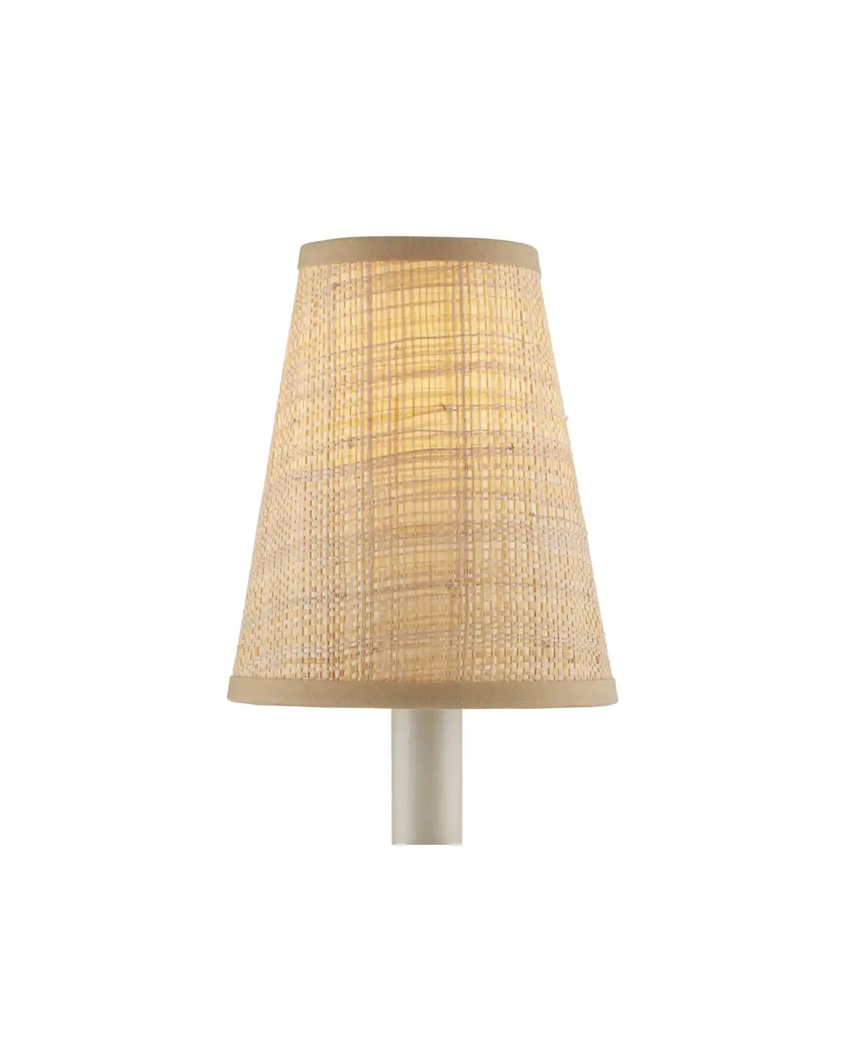 CURREY & COMPANY GRASSCLOTH TAPERED CHANDELIER SHADE | 0900-0027