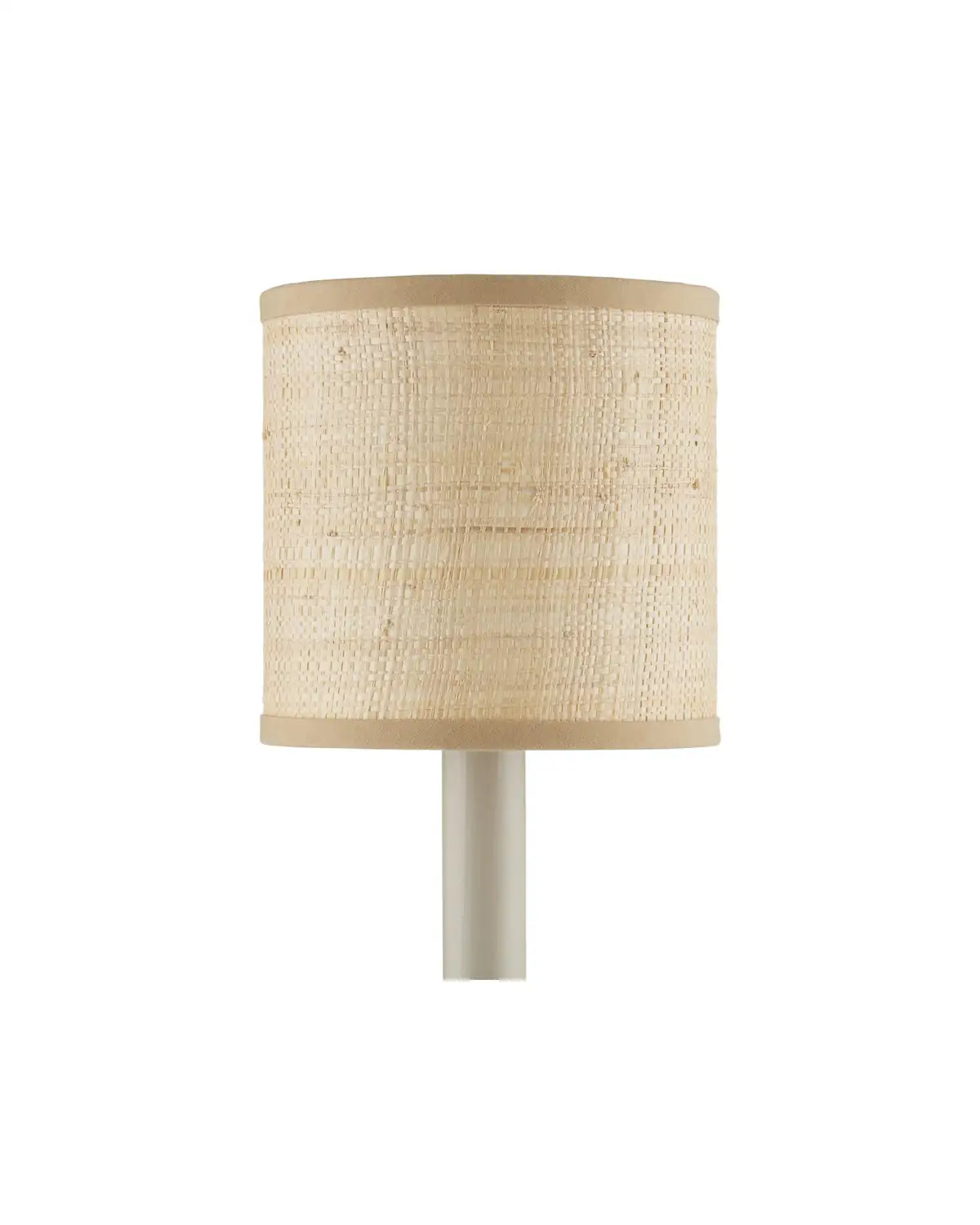 CURREY & COMPANY GRASSCLOTH DRUM CHANDELIER SHADE | 0900-0028