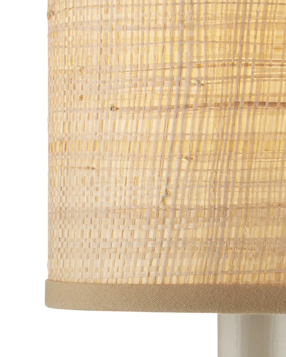CURREY & COMPANY GRASSCLOTH DRUM CHANDELIER SHADE | 0900-0028