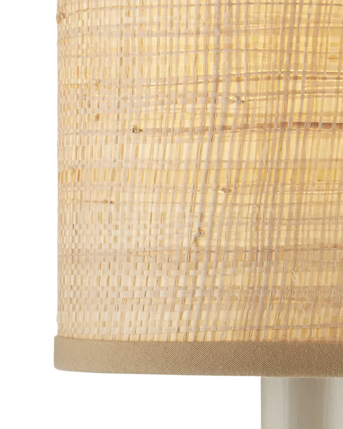 CURREY & COMPANY GRASSCLOTH DRUM CHANDELIER SHADE | 0900-0028