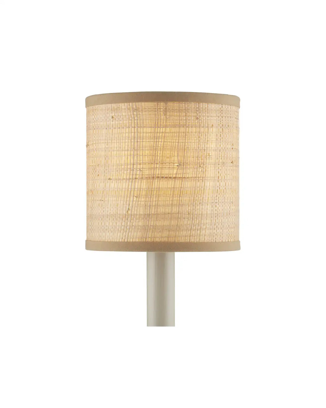 CURREY & COMPANY GRASSCLOTH DRUM CHANDELIER SHADE | 0900-0028