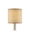 CURREY & COMPANY GRASSCLOTH DRUM CHANDELIER SHADE | 0900-0028