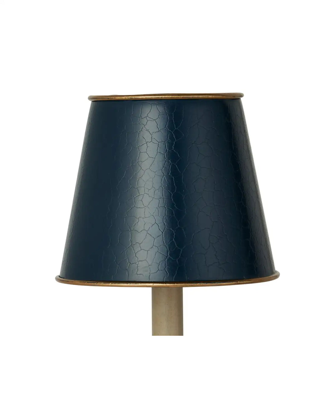 CURREY & COMPANY TOLE BLUE TAPERED CHANDELIER SHADE | 0900-0030