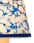 CURREY & COMPANY MARBLE BLUE LACE PAPER TAPERED CHANDELIER SHADE | 0900-0031