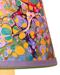 CURREY & COMPANY MARBLE MULTI-COLOR PAPER TAPERED CHANDELIER SHADE | 0900-0033
