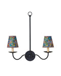 CURREY & COMPANY MARBLE MULTI-COLOR PAPER TAPERED CHANDELIER SHADE | 0900-0033