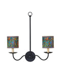 CURREY & COMPANY MARBLE MULTI-COLOR PAPER DRUM CHANDELIER SHADE | 0900-0034