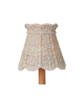 CURREY & COMPANY ANNABELLE WHITEWASHED TAPERED CHANDELIER SHADE | 0900-0036
