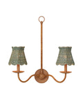 CURREY & COMPANY ANNABELLE LIGHT TEAL TAPERED CHANDELIER SHADE | 0900-0038