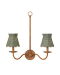 CURREY & COMPANY ANNABELLE LIGHT TEAL TAPERED CHANDELIER SHADE | 0900-0038