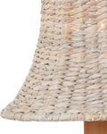CURREY & COMPANY BELL WHITEWASHED CHANDELIER SHADE | 0900-0040