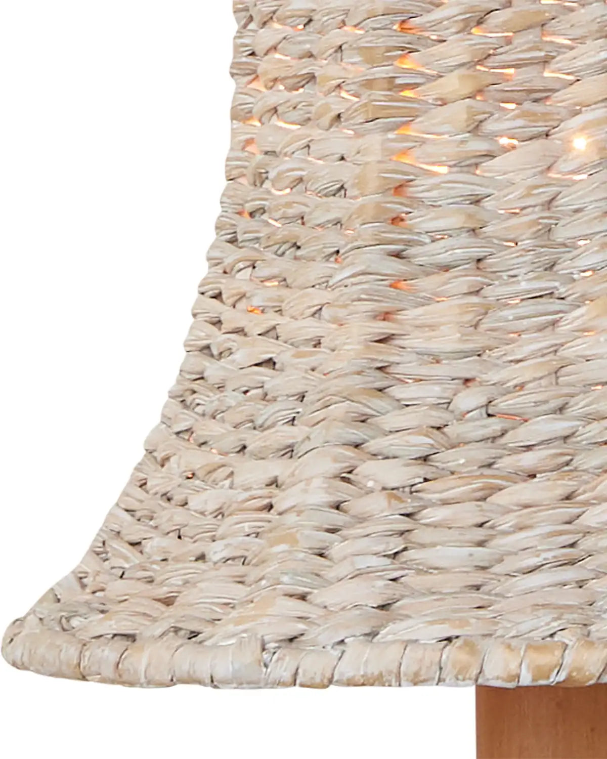 CURREY & COMPANY BELL WHITEWASHED CHANDELIER SHADE | 0900-0040