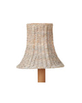 CURREY & COMPANY BELL WHITEWASHED CHANDELIER SHADE | 0900-0040