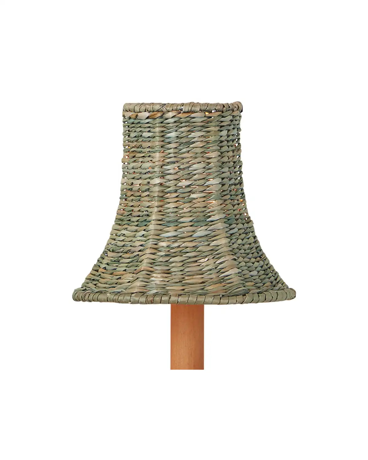 CURREY & COMPANY BELL LIGHT TEAL CHANDELIER SHADE | 0900-0042