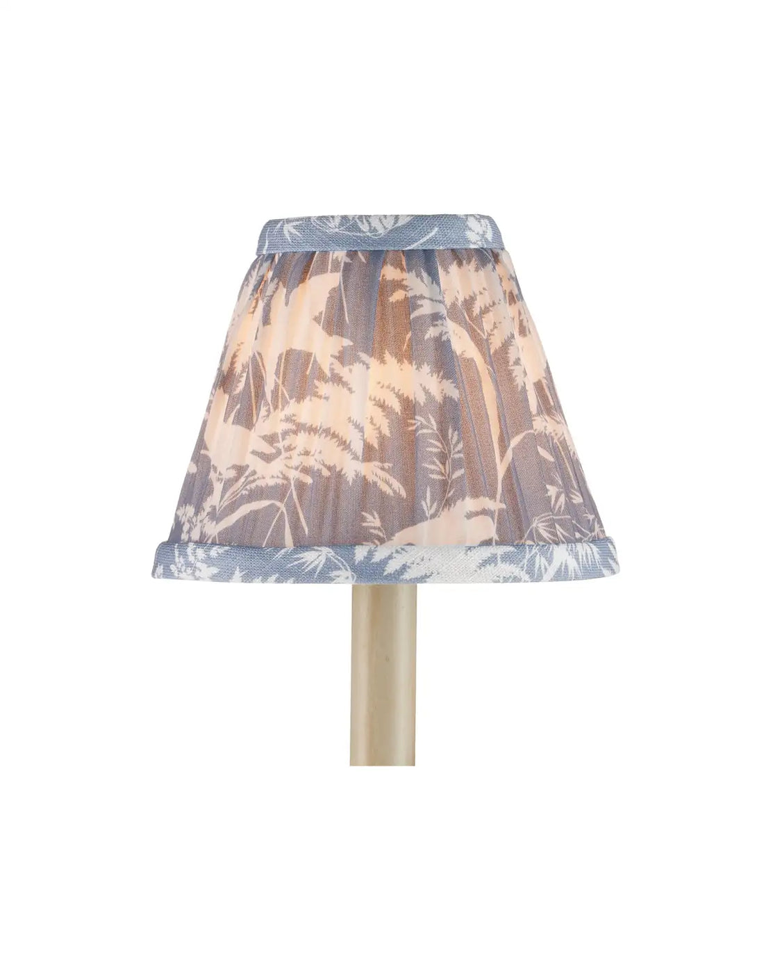 CURREY & COMPANY AVIARY DUSTY BLUE TAPERED CHANDELIER SHADE | 0900-0044