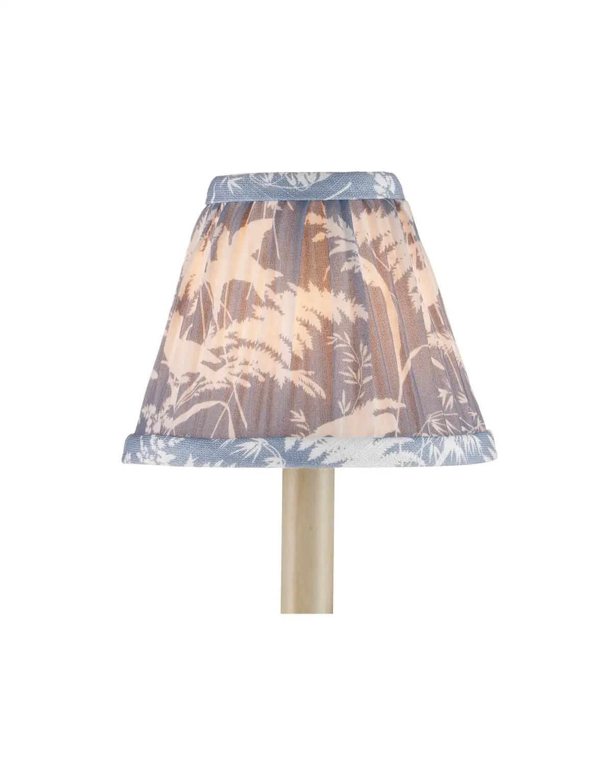 CURREY & COMPANY AVIARY DUSTY BLUE TAPERED CHANDELIER SHADE | 0900-0044