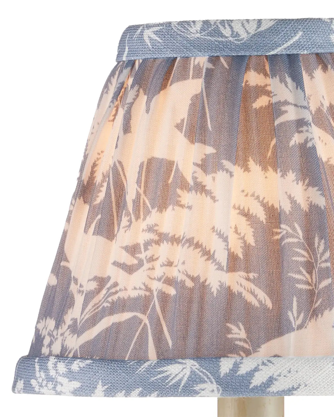 CURREY & COMPANY AVIARY DUSTY BLUE TAPERED CHANDELIER SHADE | 0900-0044
